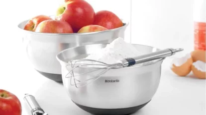 RVS mengkom of beslagkom voor bakliefhebbers van Brabantia