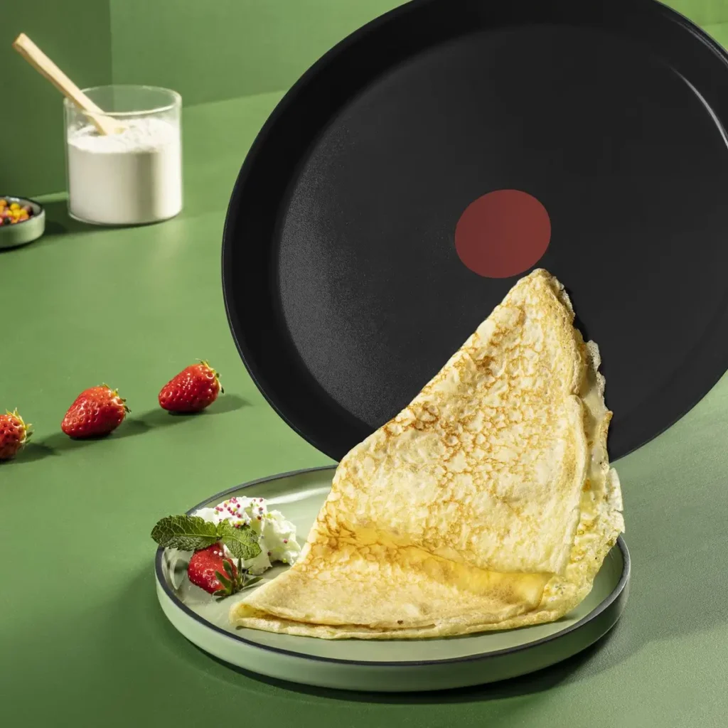 tefal renew black on keramische pannenkoekenpan