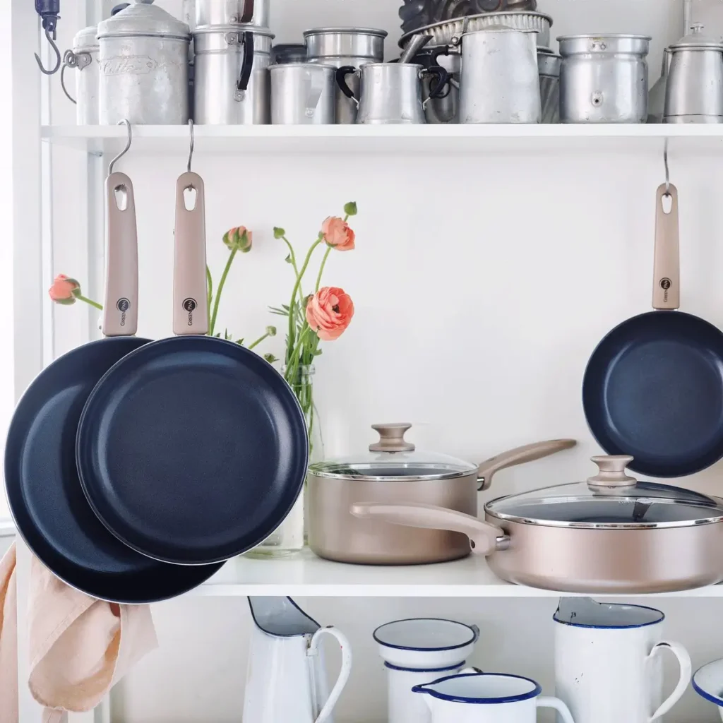 greenpan cambridge bronze pfas vrije koekenpan