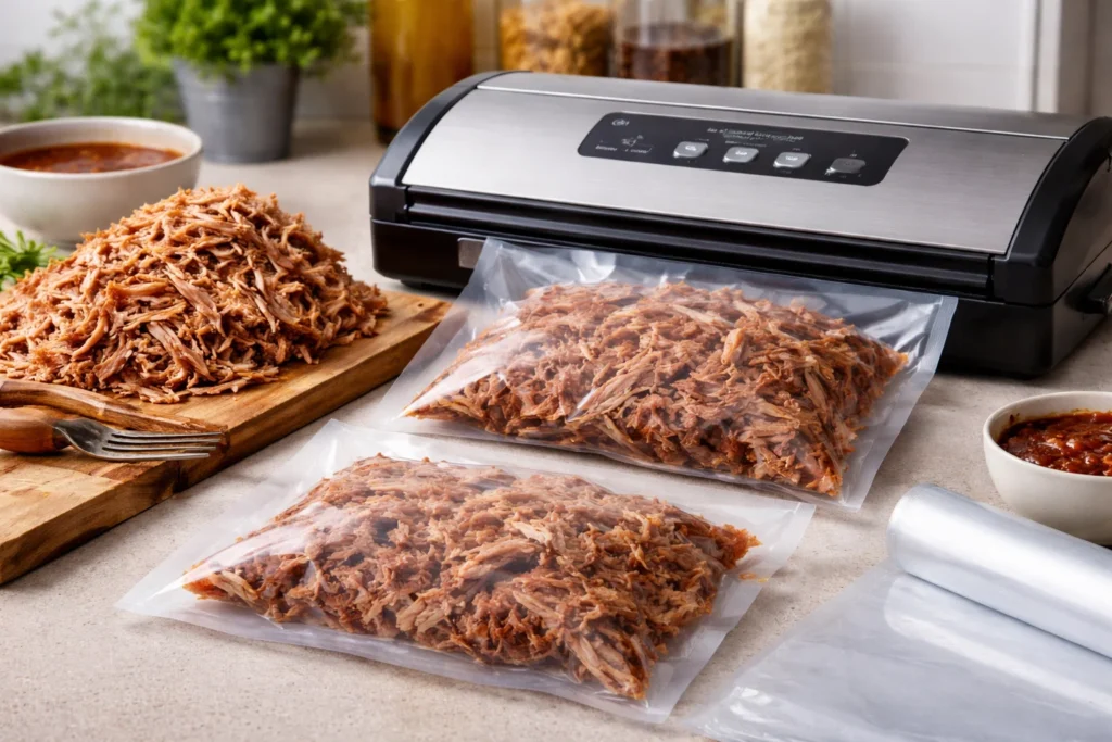 pull pork vacuummachine